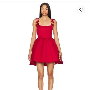 Elegant Red Dress/ Revolve Elliat